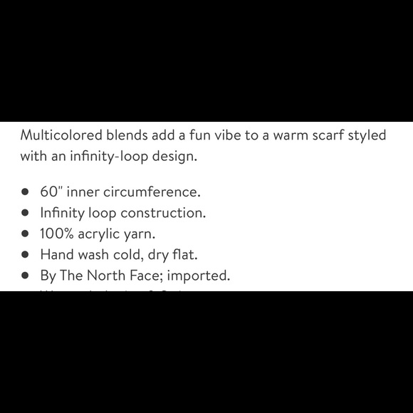 🆕 The North Face Purrl Stitch Scarf - Picture 11 of 12